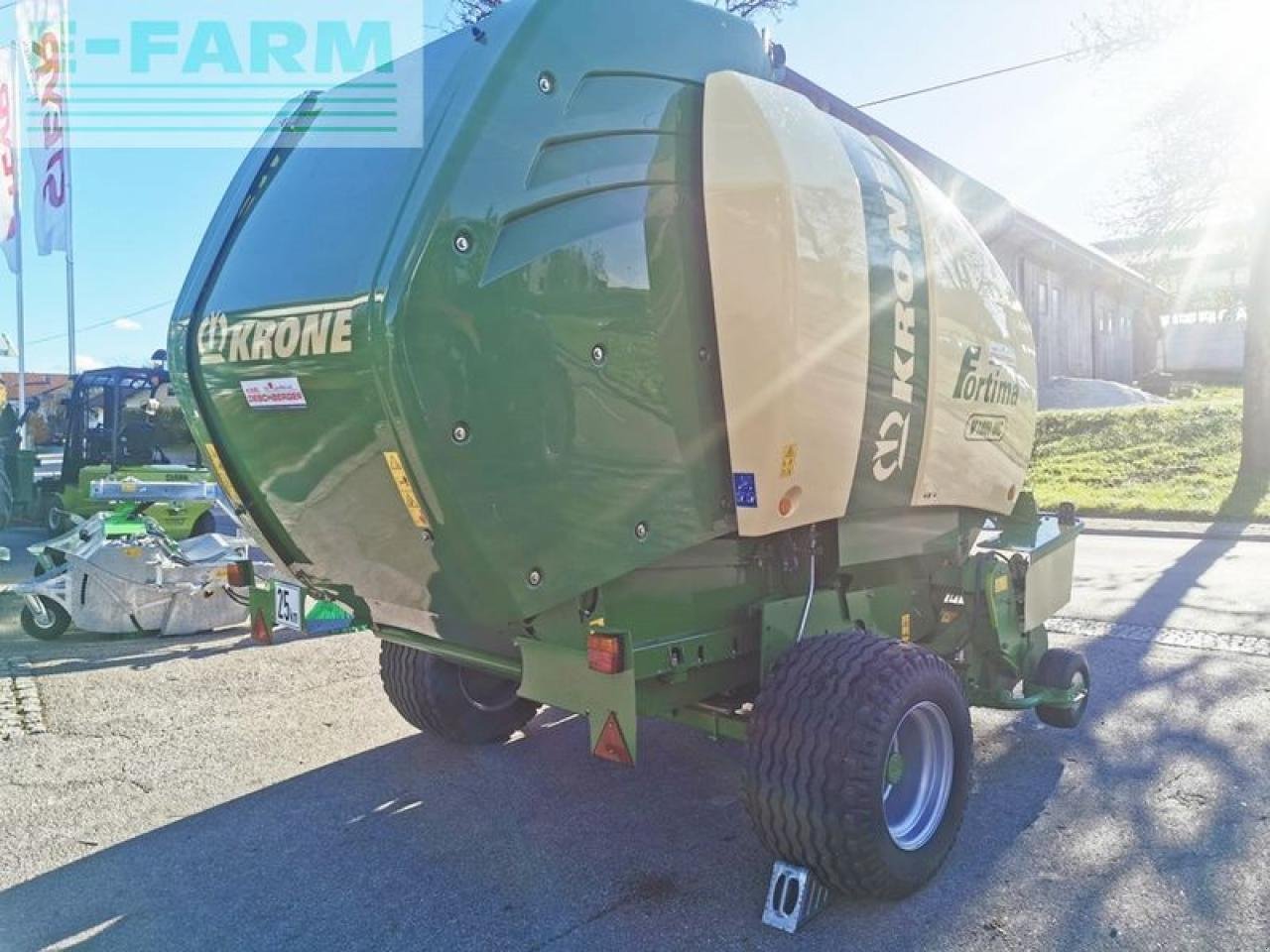 Hochdruckpresse tip Krone fortima v 1800 mc rundballenpresse, Gebrauchtmaschine in SANKT MARIENKIRCHEN BEI SCHÄRDING (Poză 4)