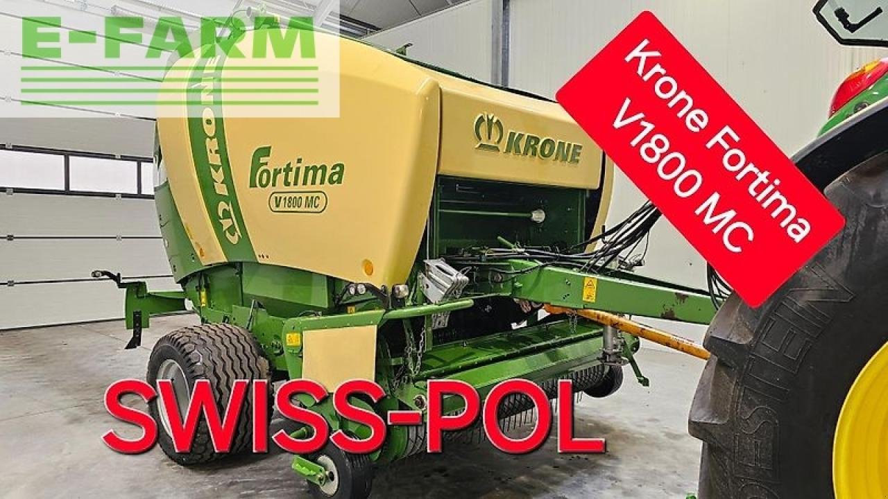 Hochdruckpresse typu Krone fortima v 1800 mc, Gebrauchtmaschine w MORDY (Zdjęcie 1)