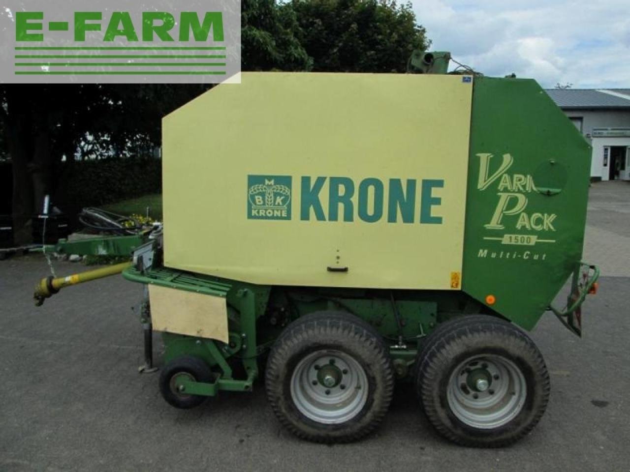 Hochdruckpresse van het type Krone vario pack 1500 mc, Gebrauchtmaschine in VELBERT (Foto 5)