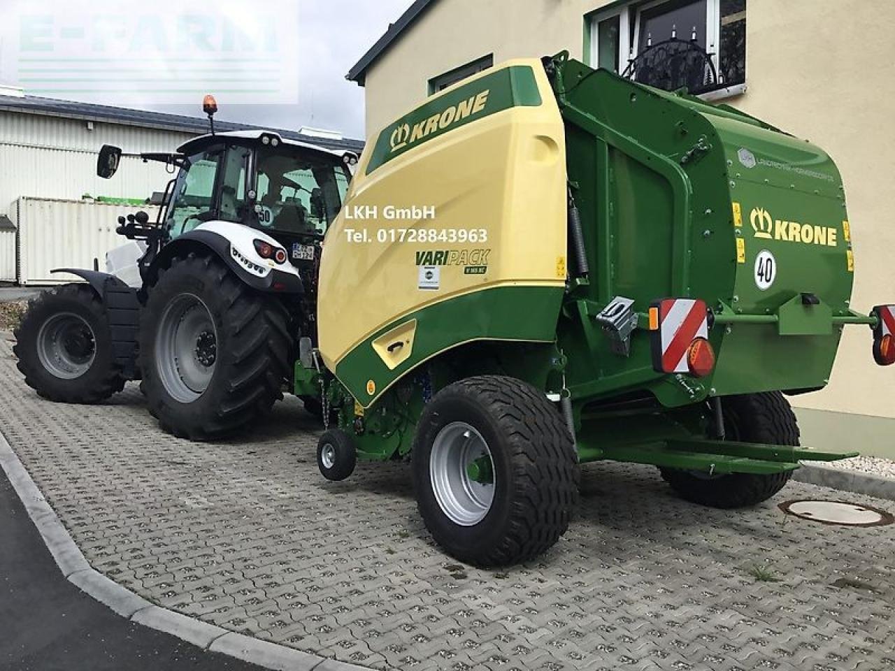 Hochdruckpresse del tipo Krone varipack 165 xc, Gebrauchtmaschine In ZWÖNITZ OT HORMERSDORF (Immagine 6)