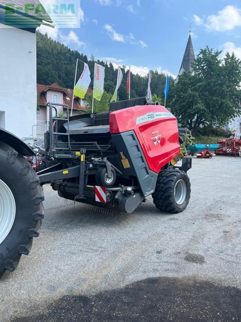 Hochdruckpresse typu Massey Ferguson rb 4160 v xtra, Gebrauchtmaschine v RUDEN (Obrázek 1)