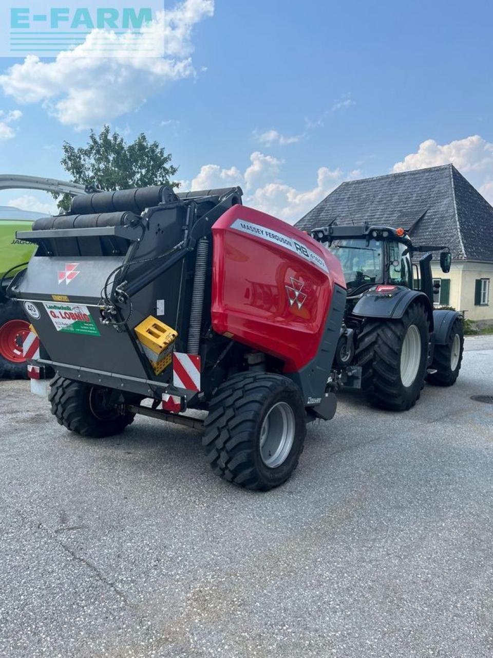 Hochdruckpresse of the type Massey Ferguson rb 4160 v xtra, Gebrauchtmaschine in RUDEN (Picture 4)