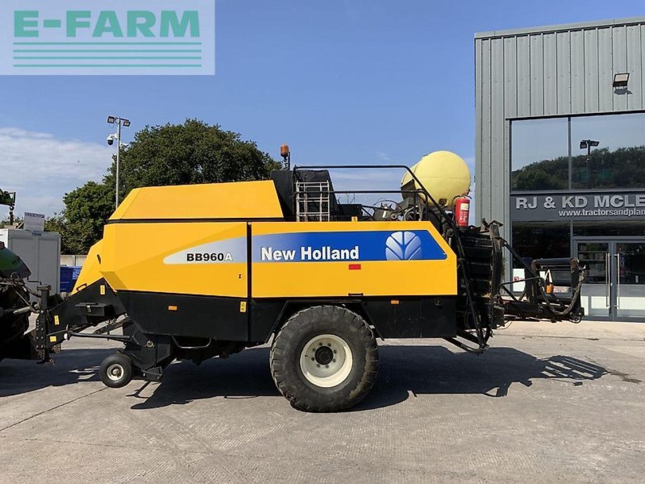 Hochdruckpresse of the type New Holland bb960a square baler, Gebrauchtmaschine in SHAFTESBURY (Picture 2)