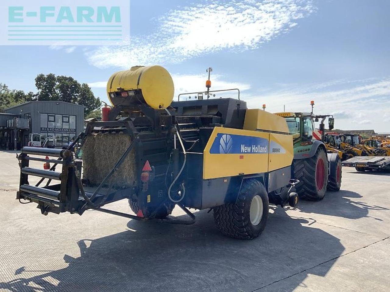 Hochdruckpresse of the type New Holland bb960a square baler, Gebrauchtmaschine in SHAFTESBURY (Picture 5)