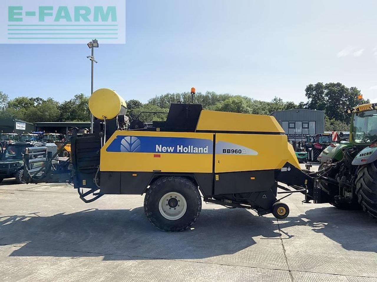 Hochdruckpresse of the type New Holland bb960a square baler, Gebrauchtmaschine in SHAFTESBURY (Picture 7)