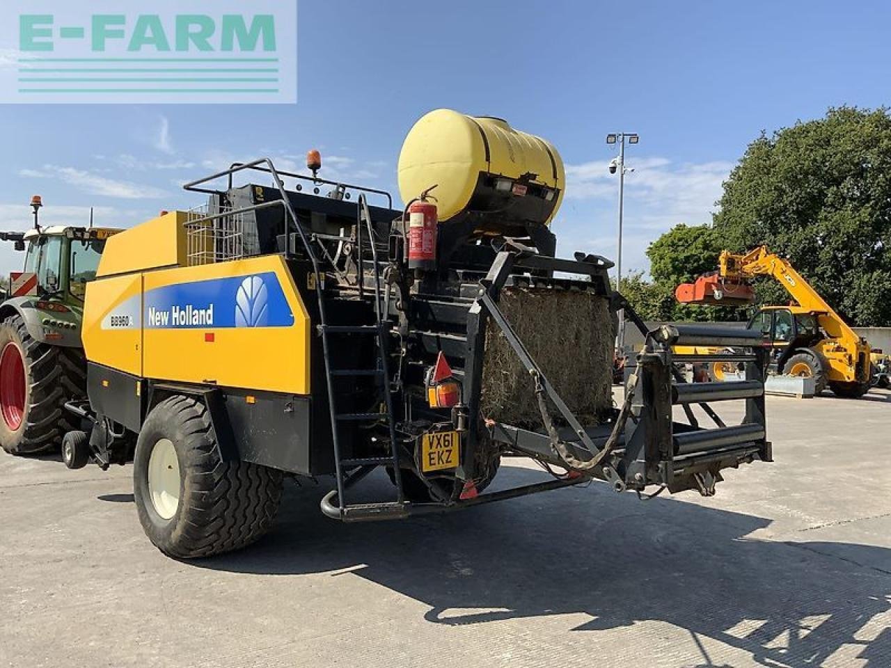 Hochdruckpresse typu New Holland bb960a square baler, Gebrauchtmaschine v SHAFTESBURY (Obrázek 3)