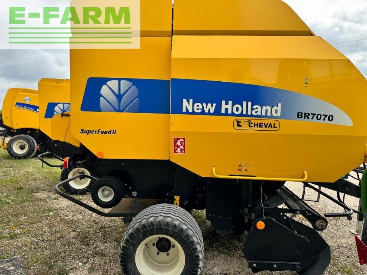 Hochdruckpresse a típus New Holland br 7070, Gebrauchtmaschine ekkor: CHAUVONCOURT (Kép 3)