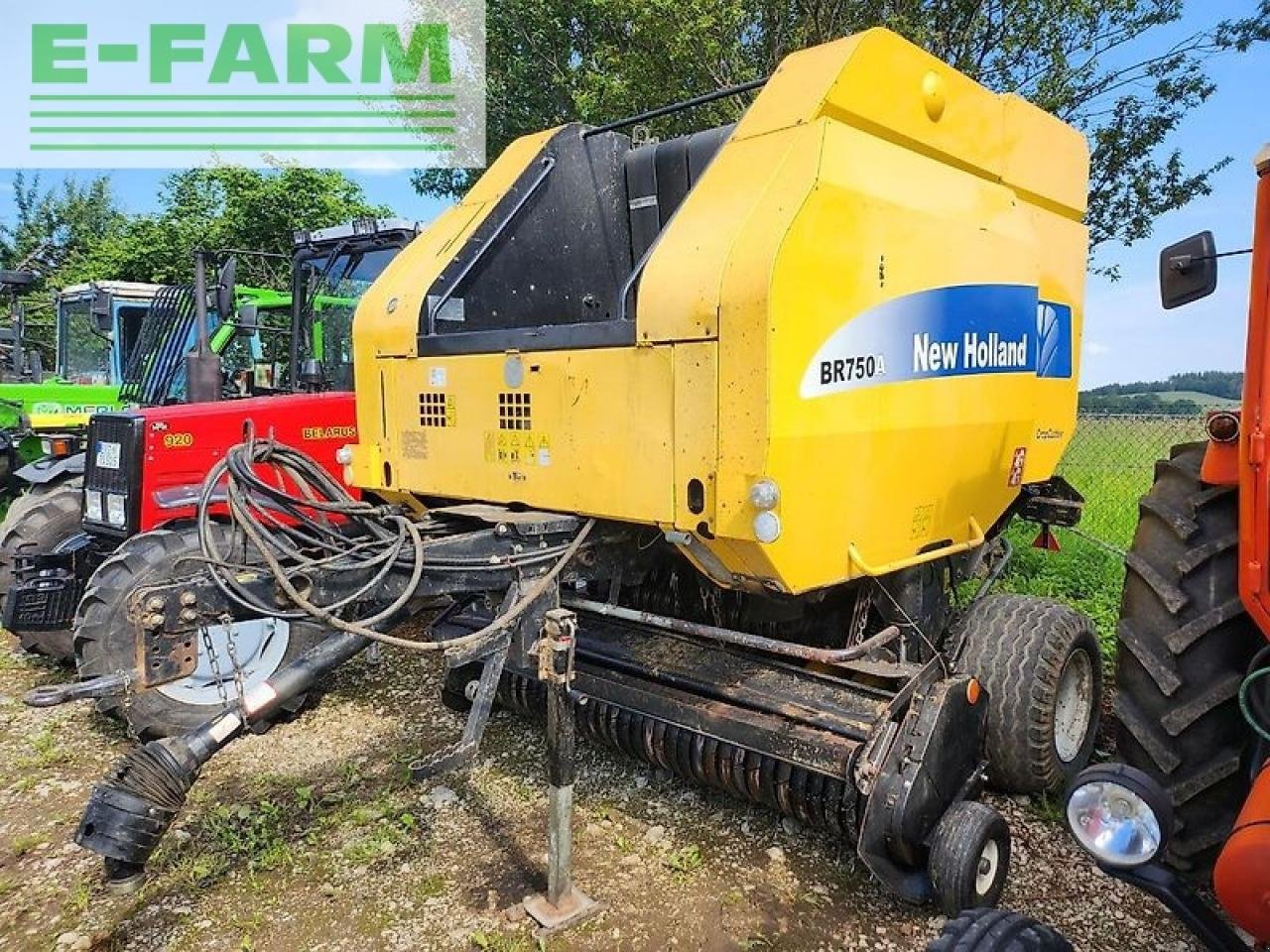 Hochdruckpresse typu New Holland br 750 a, Gebrauchtmaschine v ZWÖNITZ OT HORMERSDORF (Obrázok 1)