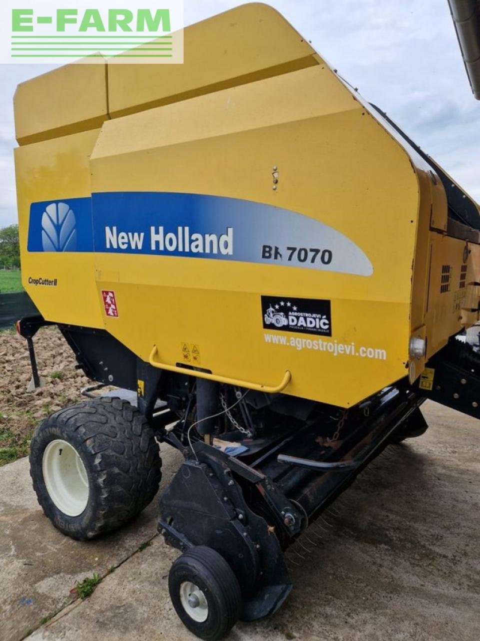 Hochdruckpresse a típus New Holland br7070 cropcutter ii, Gebrauchtmaschine ekkor: ŽUPANJA (Kép 1)