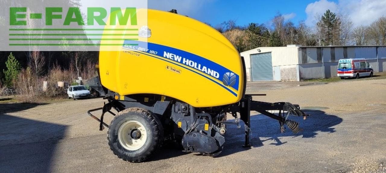 Hochdruckpresse Türe ait New Holland roll belt 180 cropcutter, Gebrauchtmaschine içinde CHAUVONCOURT (resim 10)