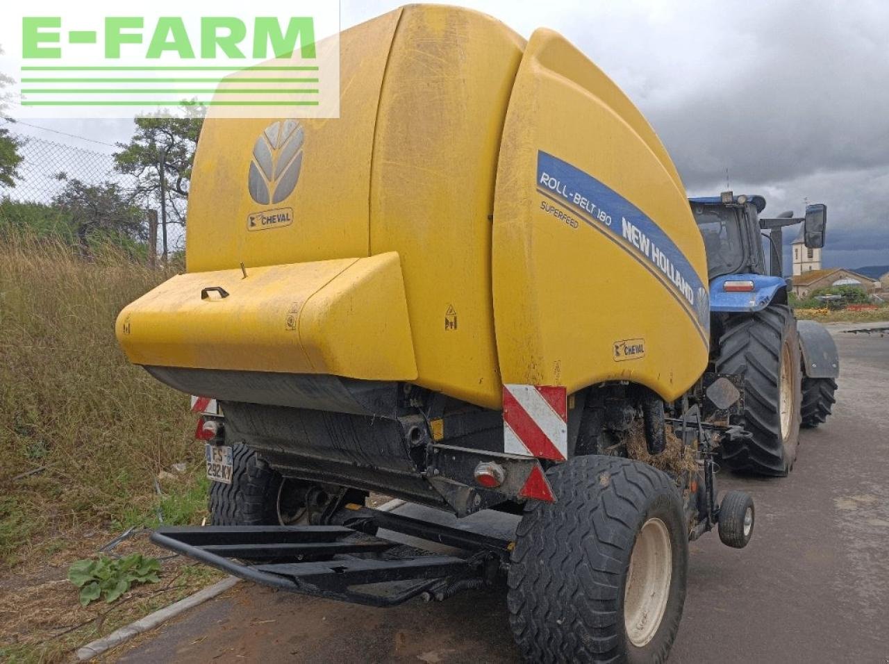 Hochdruckpresse of the type New Holland rolt belt 180 superfeed, Gebrauchtmaschine in CHAUVONCOURT (Picture 3)