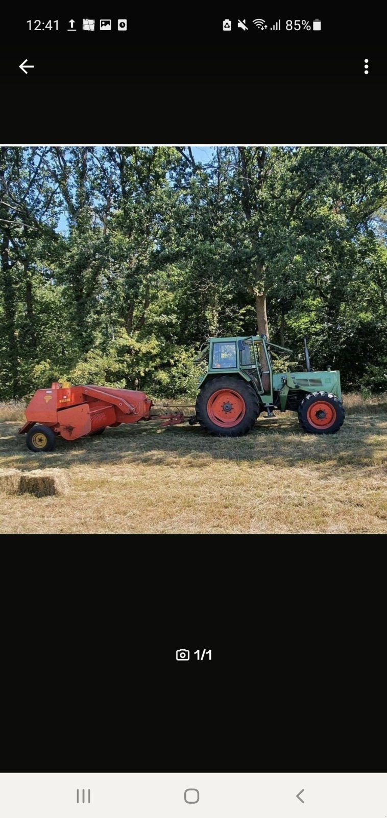 Hochdruckpresse des Typs Welger AP 41, Gebrauchtmaschine in Kirchlinteln (Bild 1)