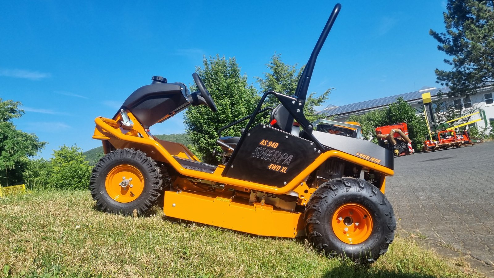 Hochgras/Wiesenmäher van het type AS-Motor AS 940 Sherpa 4WD XL B&S, Neumaschine in Olpe (Foto 16)