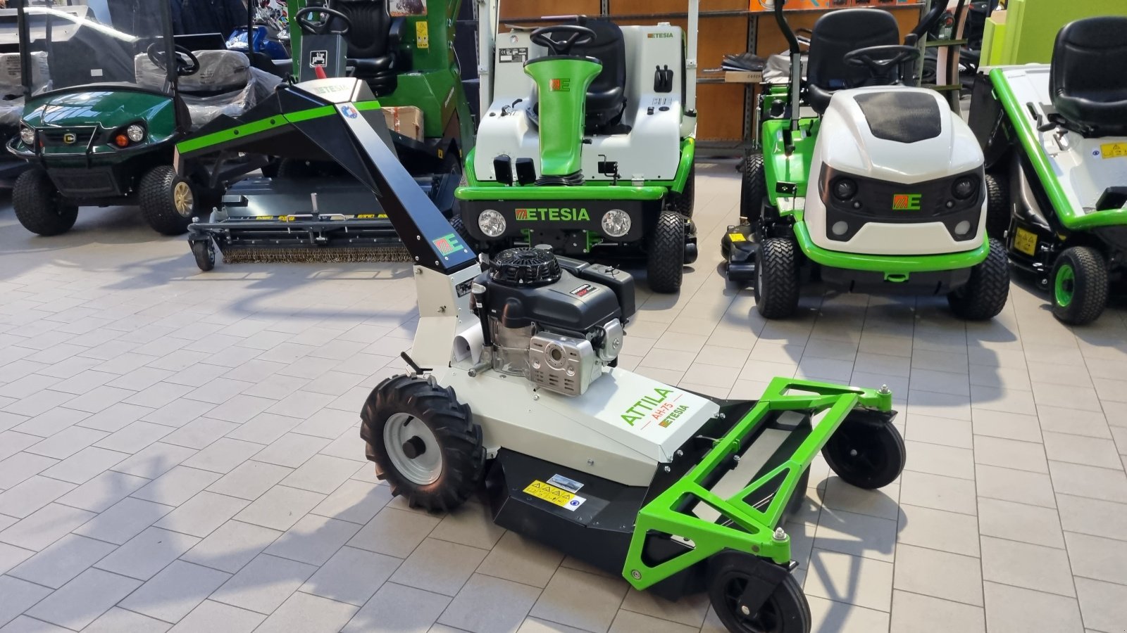 Hochgras/Wiesenmäher Türe ait Etesia AH 75 Gestrüppmäher, Neumaschine içinde Olpe (resim 1)