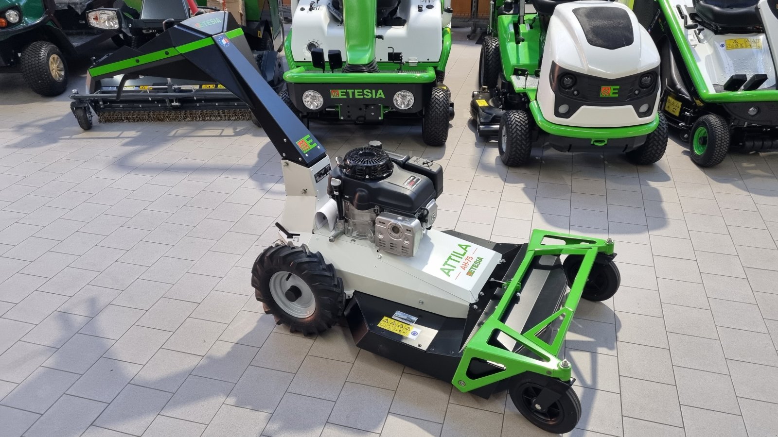 Hochgras/Wiesenmäher Türe ait Etesia AH 75 Gestrüppmäher, Neumaschine içinde Olpe (resim 3)