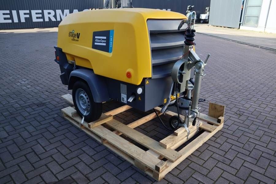 Hof-Kompressor du type Atlas Copco XAS 58-7 Valid inspection, *Guarantee! Diesel, Vol, Gebrauchtmaschine en Groenlo (Photo 3)