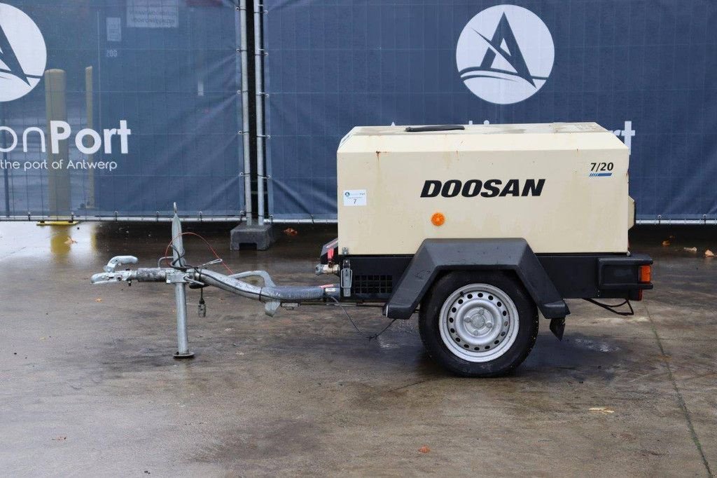 Hof-Kompressor del tipo Doosan 7/20, Gebrauchtmaschine en Antwerpen (Imagen 2)