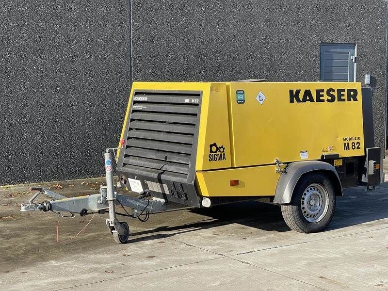 Hof-Kompressor Türe ait Kaeser M 82 - N, Gebrauchtmaschine içinde Waregem (resim 1)