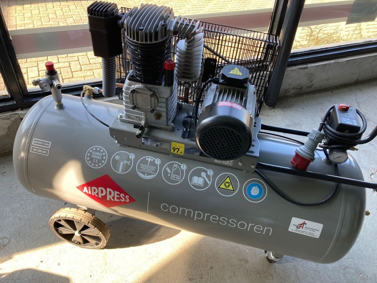 Hof-Kompressor a típus Sonstige Airpress HK 600-200 pro, Neumaschine ekkor: Stolwijk (Kép 3)