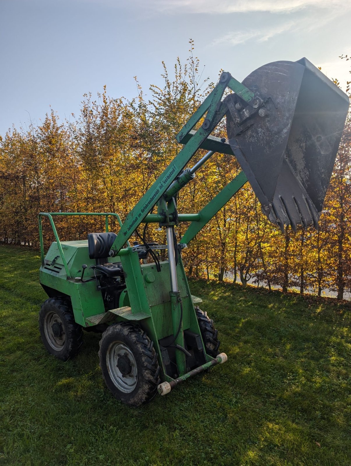 Hoflader tip Andi Car Lader, Gebrauchtmaschine in Betzenweiler (Poză 1)