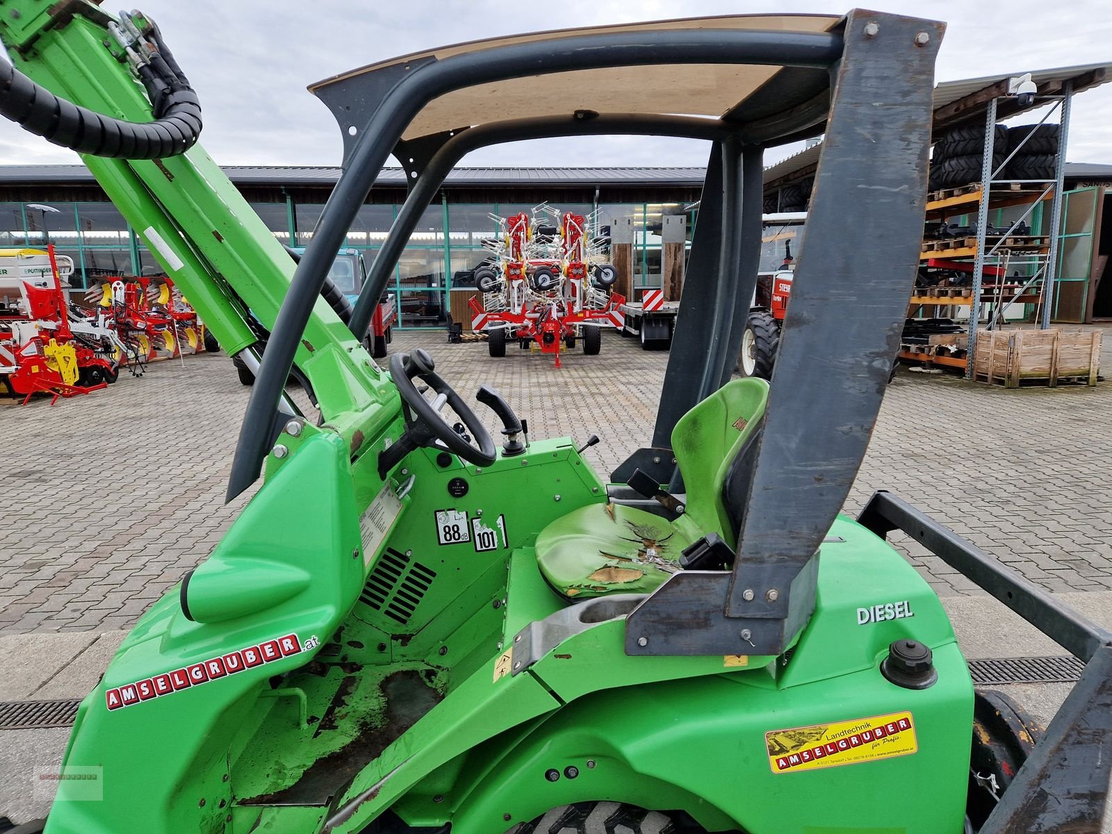 Hoflader tipa Avant 420 TOP mit Teleskoparm, Gebrauchtmaschine u Tarsdorf (Slika 15)