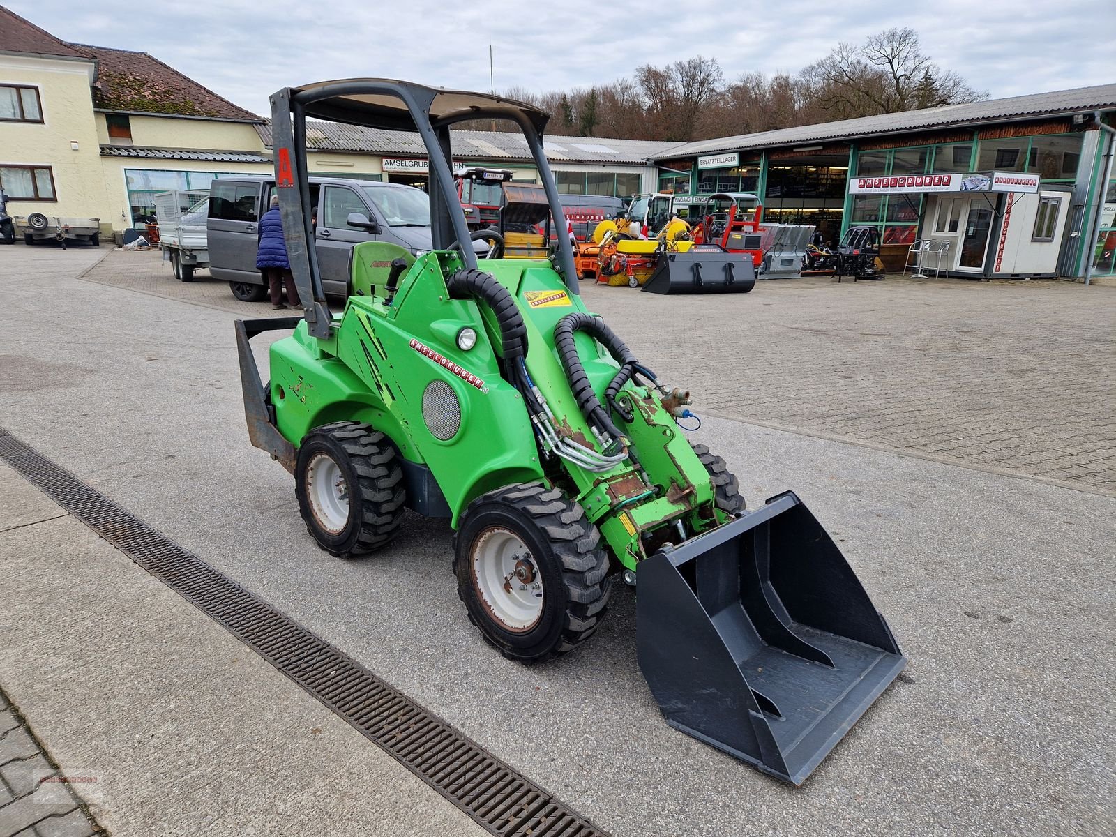 Hoflader tipa Avant 420 TOP mit Teleskoparm, Gebrauchtmaschine u Tarsdorf (Slika 4)