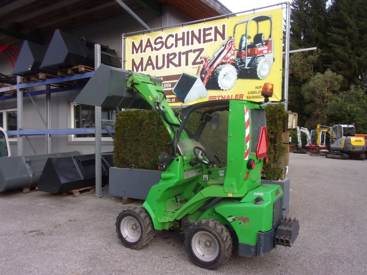 Hoflader del tipo Avant 420, Gebrauchtmaschine en Bad Leonfelden (Imagen 9)