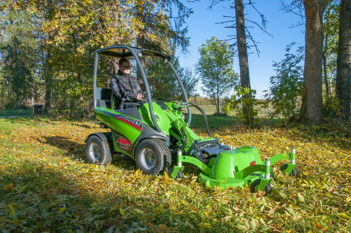 Hoflader des Typs Avant Avant 225 mit Beheizter Kabine, Neumaschine in Waidhofen an der Thaya (Bild 8)