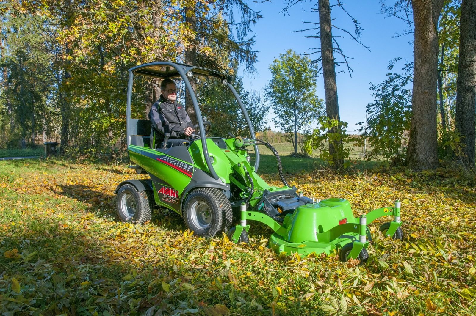 Hoflader typu Avant Avant 225 mit beheizter Kabine, Neumaschine v Waidhofen an der Thaya (Obrázek 12)