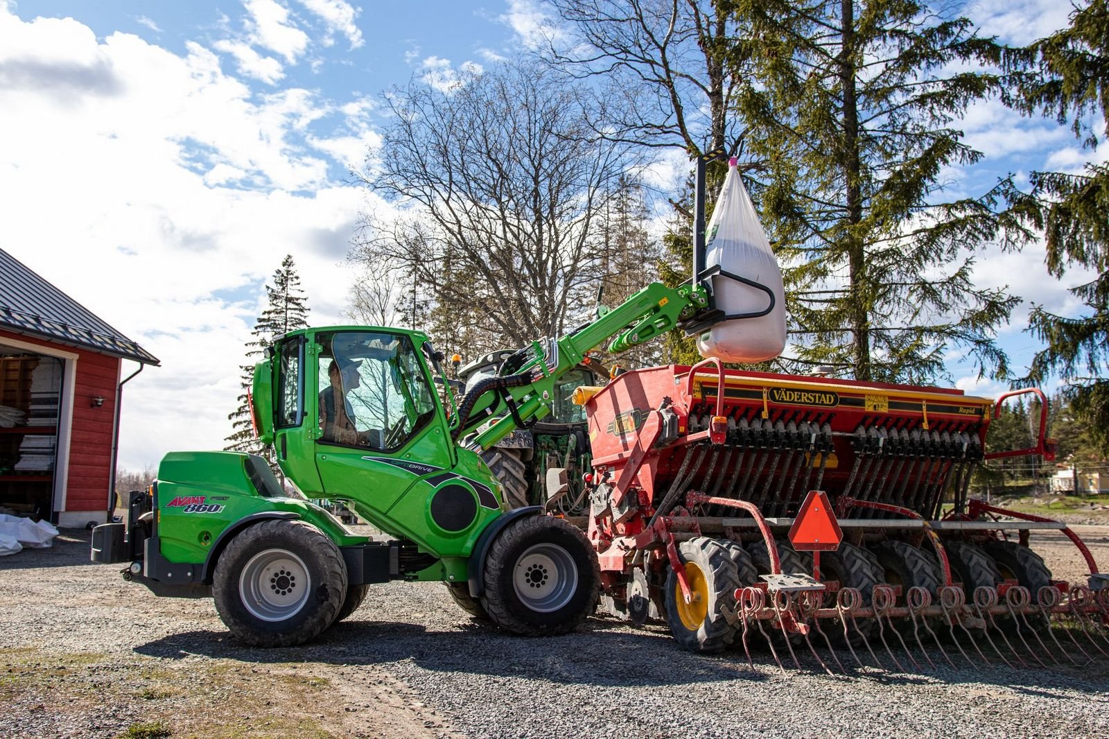 Hoflader du type Avant Avant 860i mit GT Komfort Kabine, Neumaschine en Waidhofen an der Thaya (Photo 10)