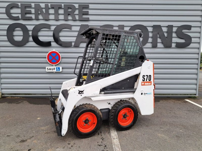 Hoflader des Typs Bobcat S70, Gebrauchtmaschine in GRANDCHAMPS DES FONTAINES