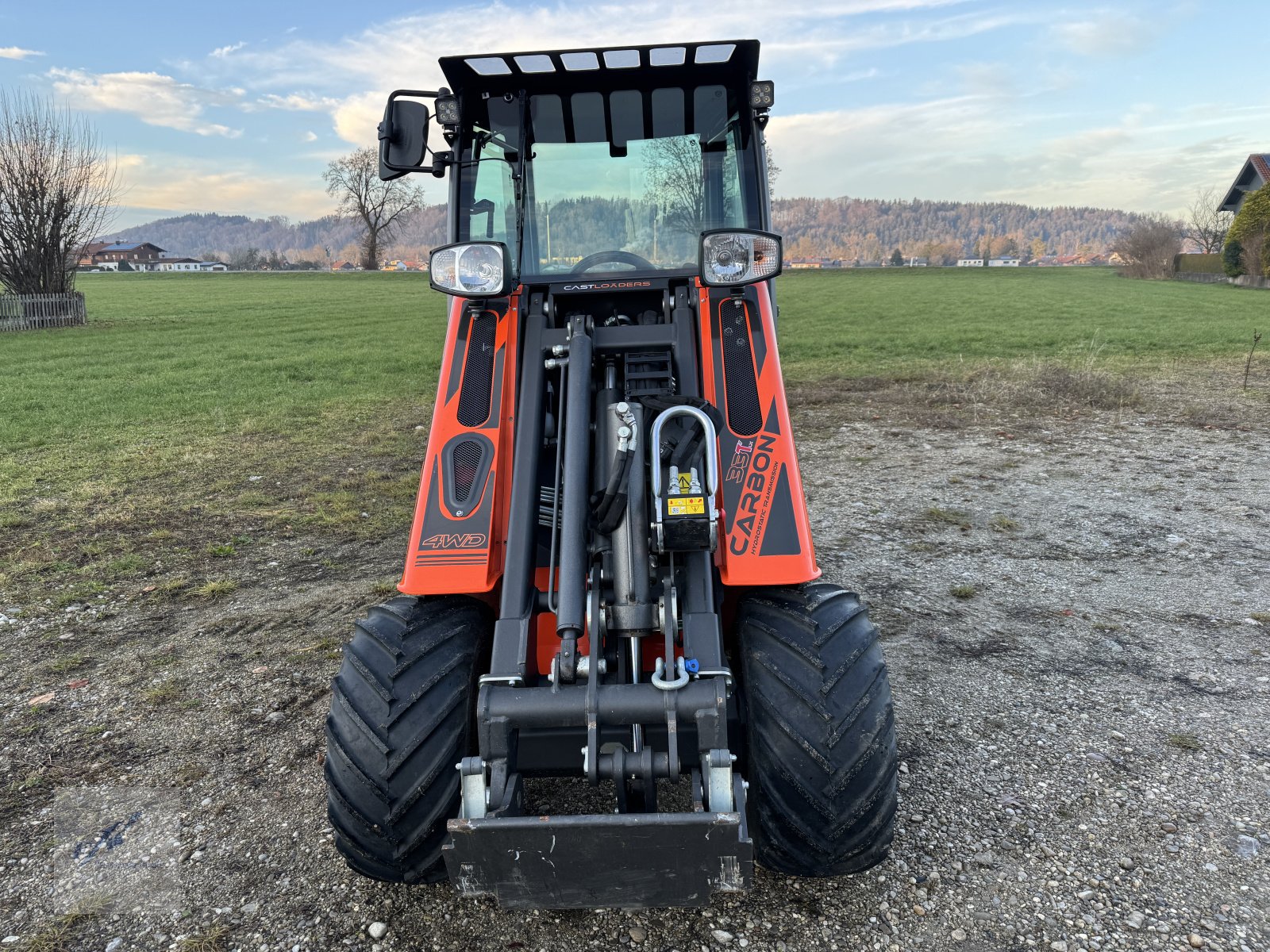 Hoflader typu Cast Group 33 TLX Carbon mit Kabine und Heizung - Winterdienst, Gebrauchtmaschine w Bruckmühl (Zdjęcie 4)