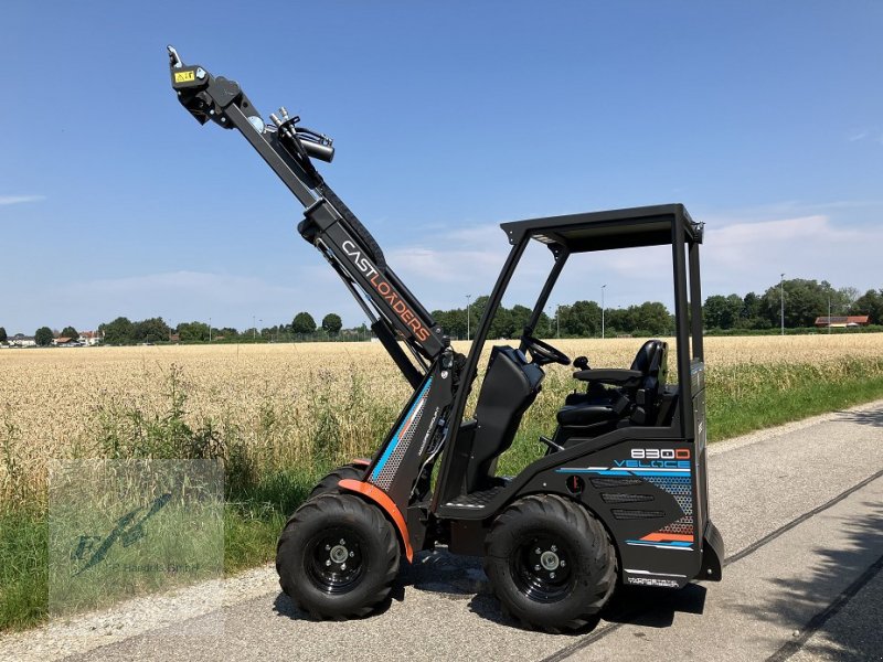 Hoflader of the type Cast Group 830 Veloce, Neumaschine in Bruckmühl