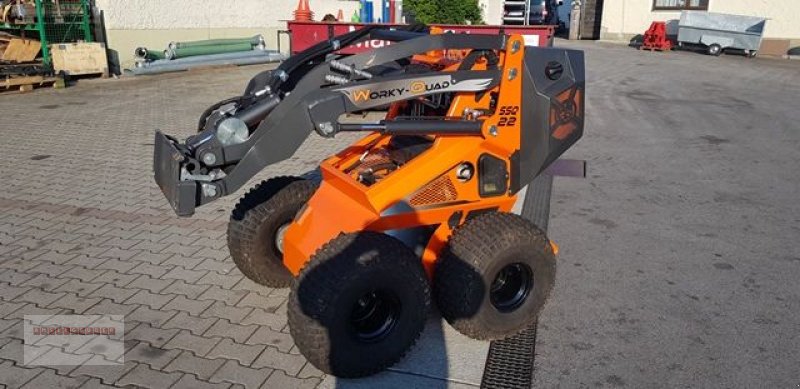 Hoflader tip Cast Group CAST SSQ 22 Minilader 4WD, Gebrauchtmaschine in Tarsdorf (Poză 7)