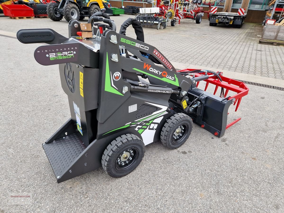 Hoflader del tipo Cast Group SSQ Ecoquad Elektro BLACK-EDITION Skidlader, Gebrauchtmaschine en Tarsdorf (Imagen 5)