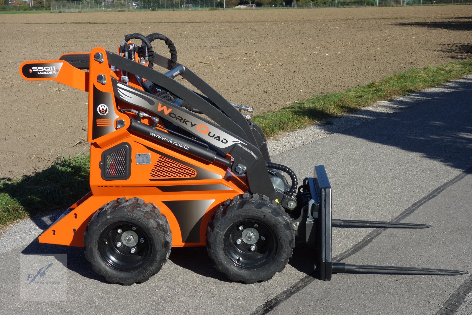 Hoflader a típus Cast Group WorkyQuad SSQ 11 Plus Minilader Dumper Skidlader, Neumaschine ekkor: Bruckmühl (Kép 5)