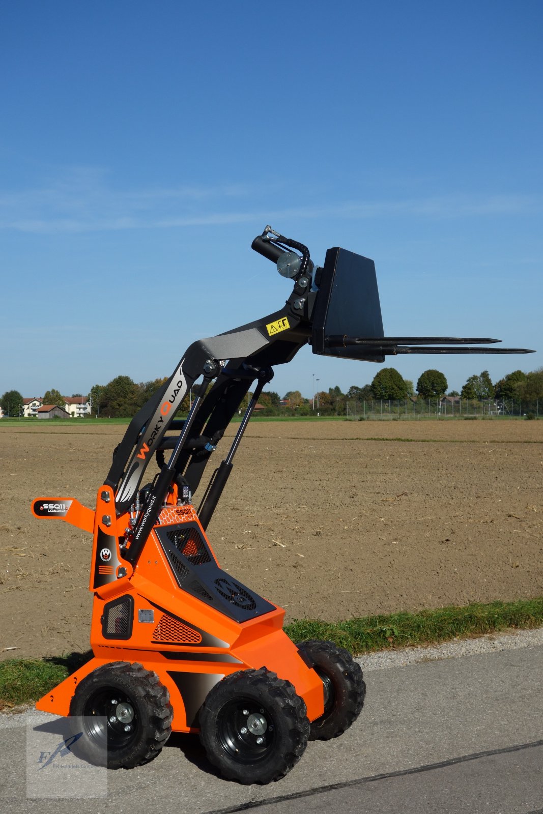 Hoflader a típus Cast Group WorkyQuad SSQ 11 Plus Minilader Dumper Skidlader, Neumaschine ekkor: Bruckmühl (Kép 7)