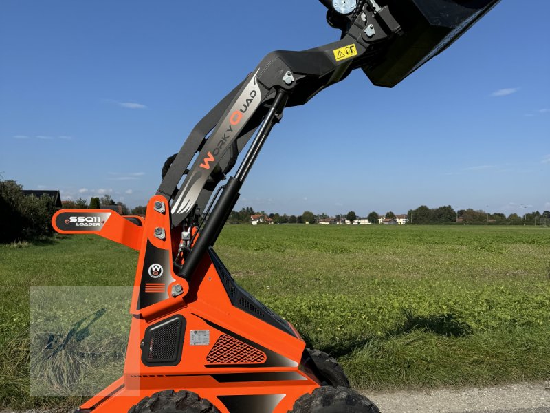 Hoflader typu Cast Group WorkyQuad SSQ 11 Plus Minilader Dumper Skidlader, Neumaschine v Bruckmühl