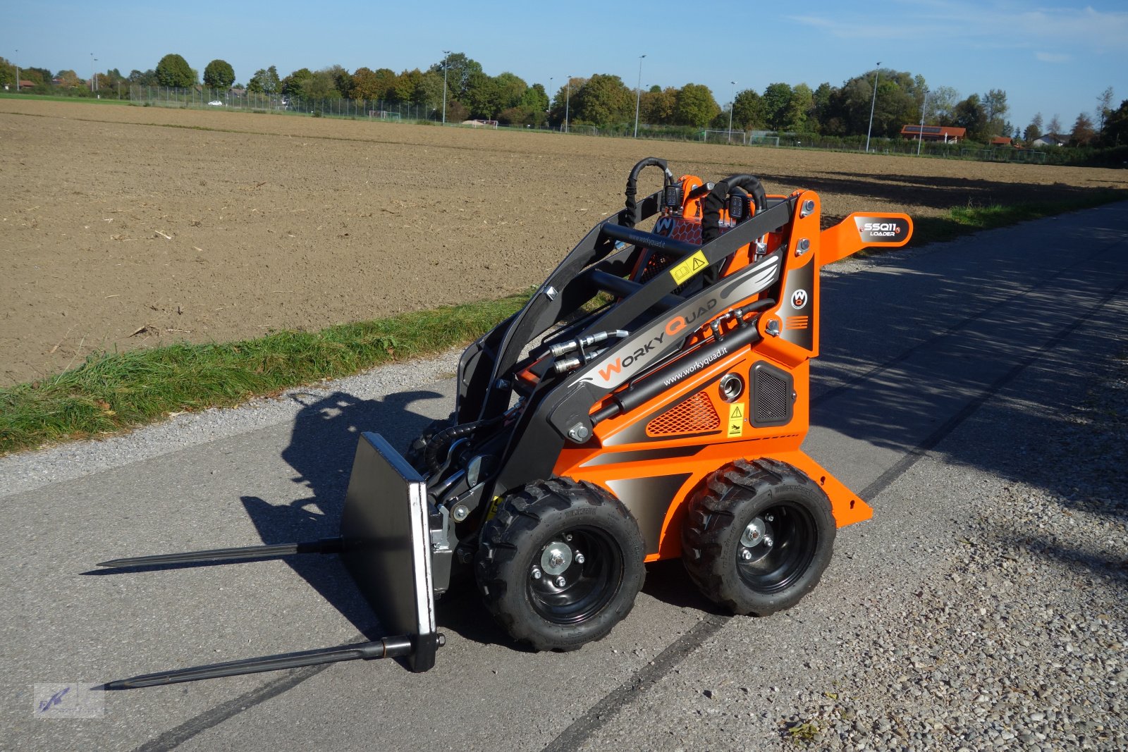 Hoflader typu Cast Group WorkyQuad SSQ 11, Neumaschine v Bruckmühl (Obrázok 2)