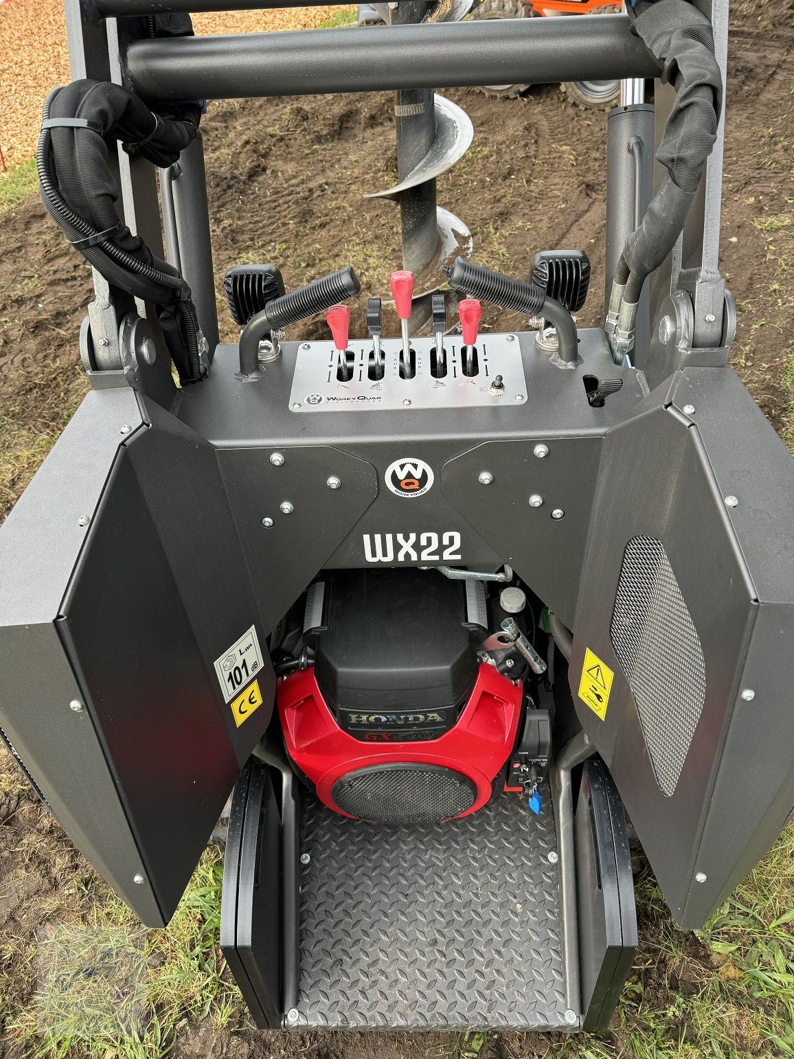 Hoflader Türe ait Cast Group WorkyTrax 22 Minilader Dumper Skidsteer, Neumaschine içinde Bruckmühl (resim 4)