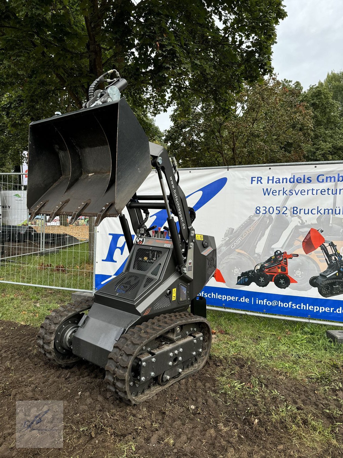 Hoflader Türe ait Cast Group WorkyTrax 22 Minilader Dumper Skidsteer, Neumaschine içinde Bruckmühl (resim 8)