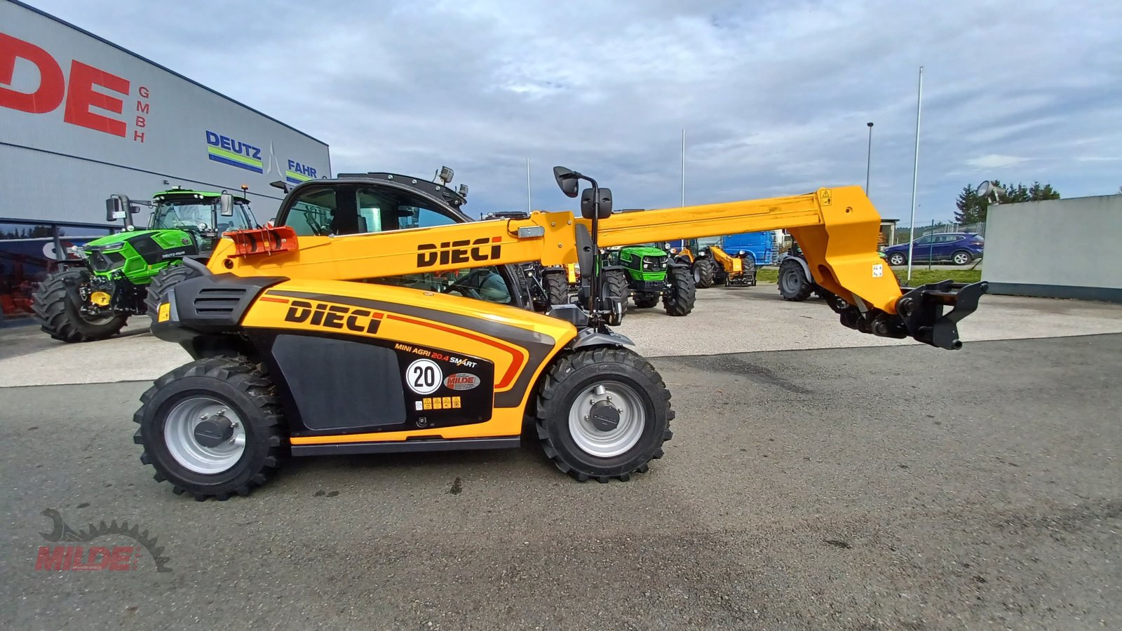 Hoflader van het type DIECI 20.4 Mini Agri Smart, Gebrauchtmaschine in Creußen (Foto 5)