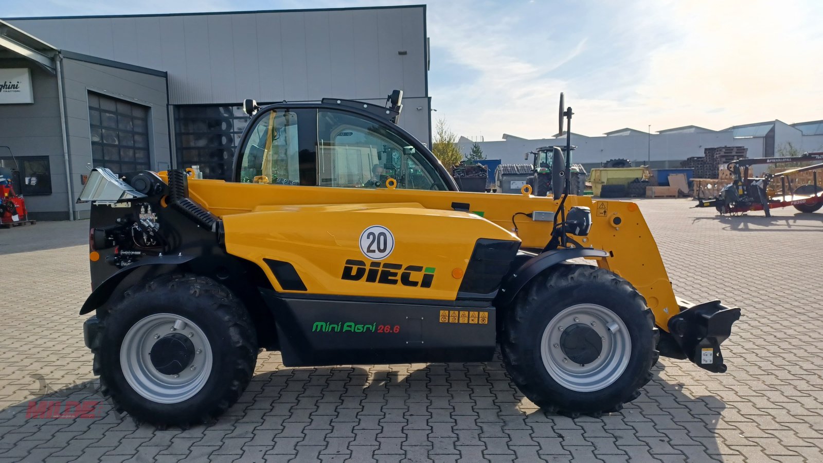 Hoflader tip DIECI 26.6 Mini Agri, Gebrauchtmaschine in Creußen (Poză 2)