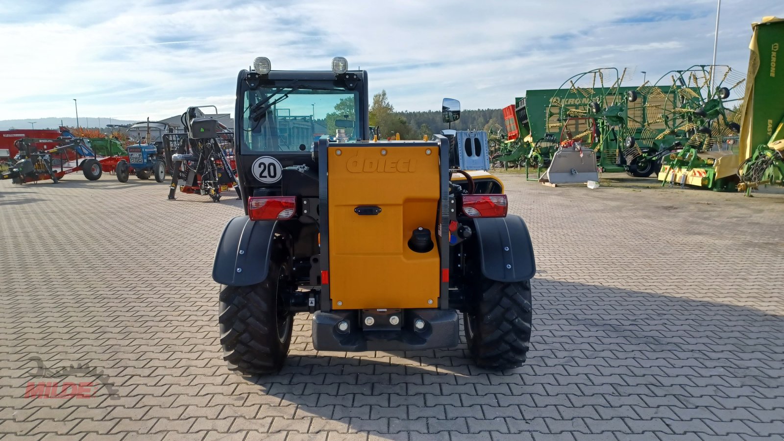 Hoflader van het type DIECI 26.6 Mini Agri, Gebrauchtmaschine in Creußen (Foto 5)