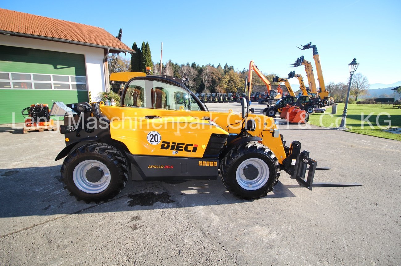 Hoflader of the type DIECI 26.6 Mini Agri, Neumaschine in Petting (Picture 8)