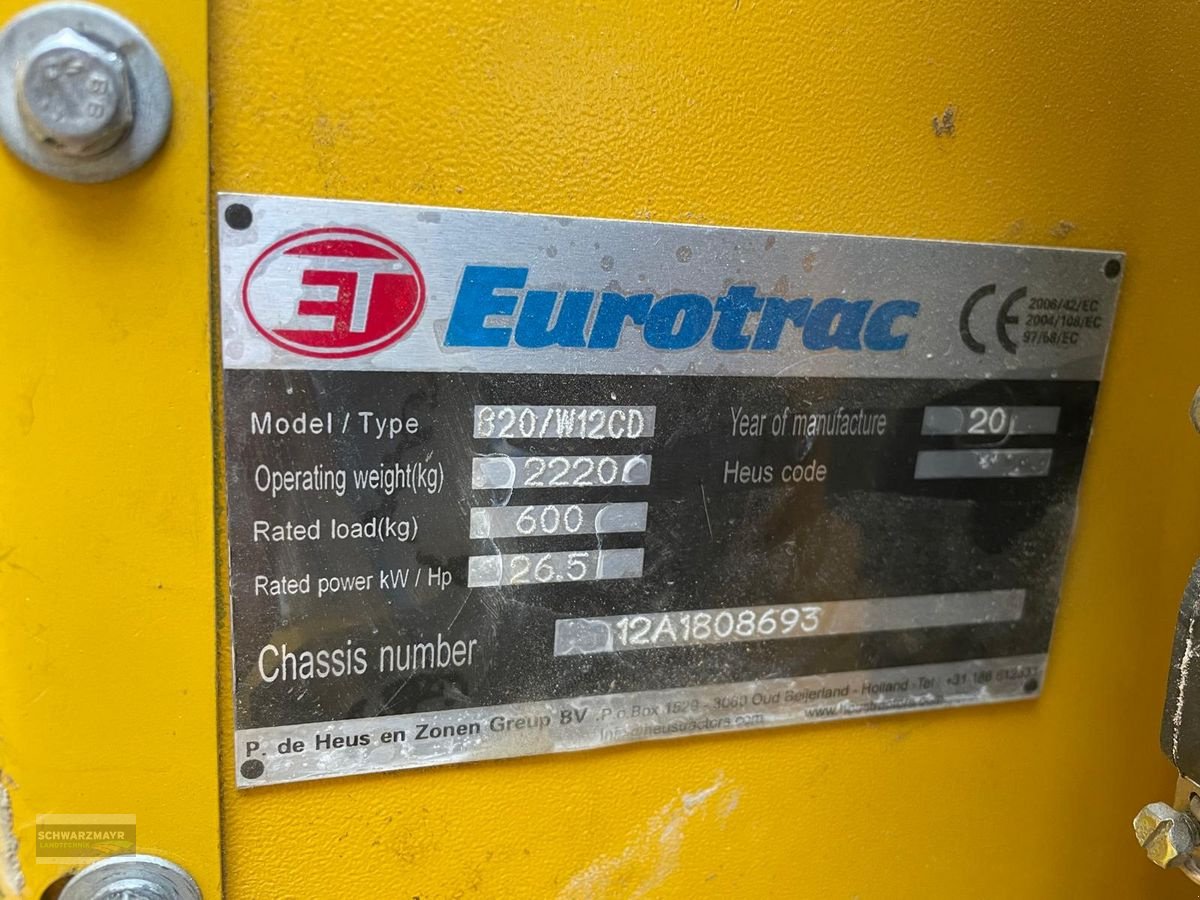 Hoflader tip Eurotrac 820/W12CD, Gebrauchtmaschine in Gampern (Poză 2)