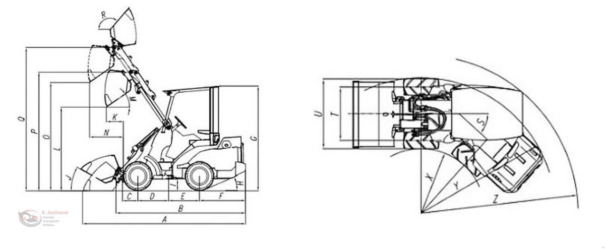 Hoflader Türe ait Eurotrac T11 Teleskop-Lader mit Avant / Multione Aufnahme, Vorführmaschine içinde Dimbach (resim 10)