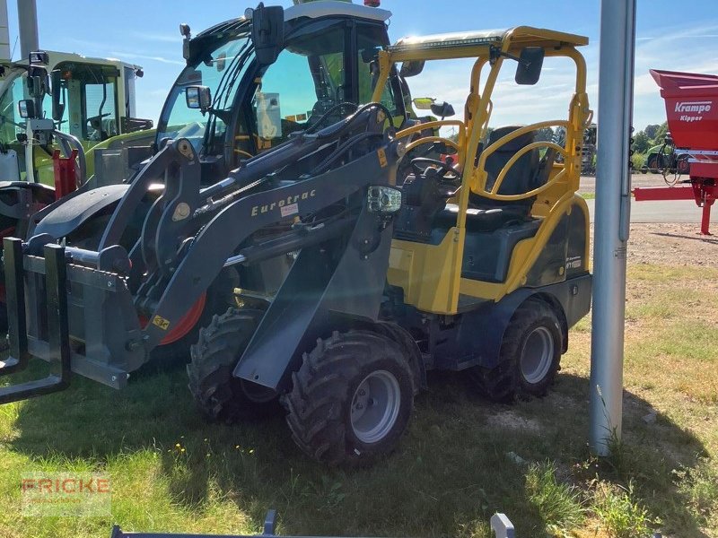 Hoflader tipa Eurotrac W 11 Schutzdach, Neumaschine u Steimbke