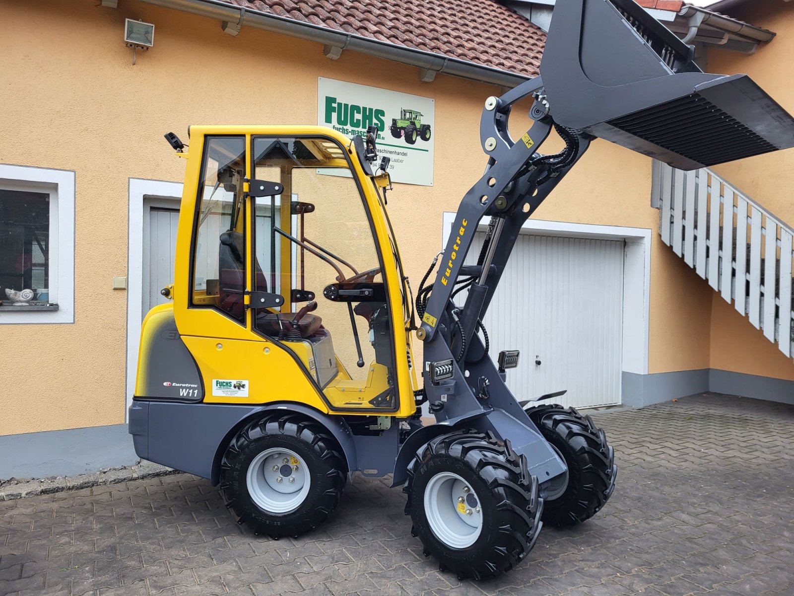 Hoflader typu Eurotrac W11 "mit Kabine im Neuzustand", Gebrauchtmaschine v Laaber (Obrázok 5)