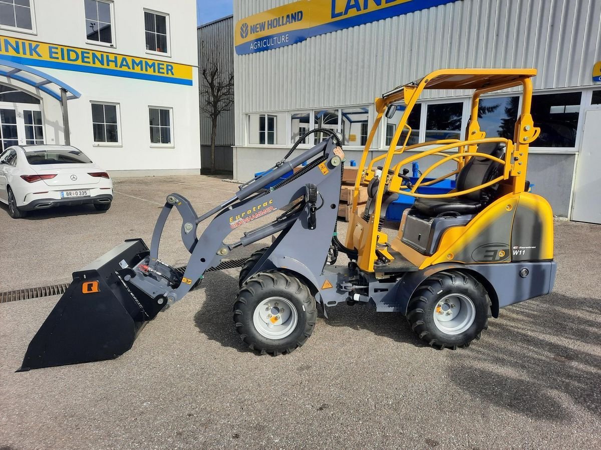 Hoflader tip Eurotrac W11 Schutzdach Modell 2023 STAGE V, Neumaschine in Burgkirchen (Poză 2)